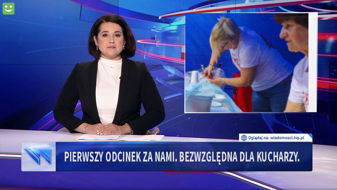 Pierwszy odcinek za nami. Bezwzględna dla kucharzy.