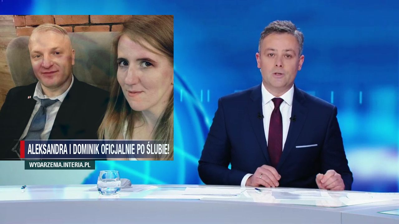 Aleksandra i Dominik oficjalnie po ślubie!