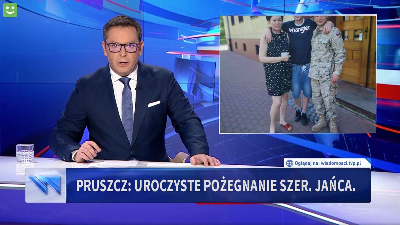 Pruszcz: uroczyste pożegnanie szer. Jańca.