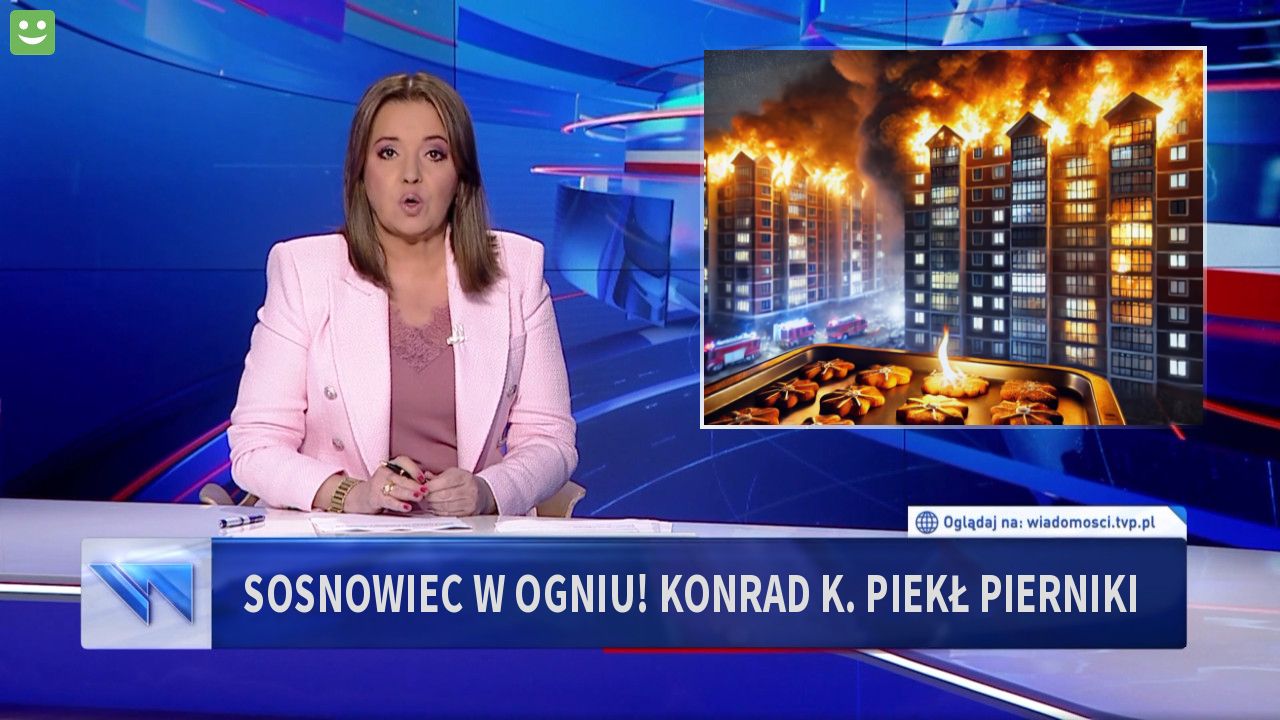 Sosnowiec w ogniu! Konrad K. Piekł pierniki 