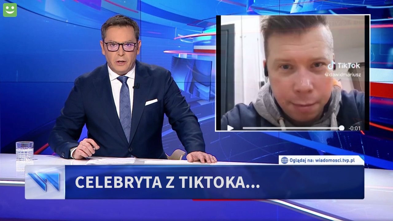 Celebryta z Tiktoka...