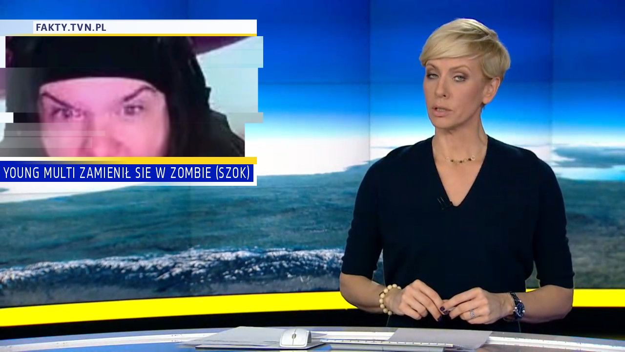 YOUNG MULTI ZAMIENIŁ SIE W ZOMBIE (SZOK)