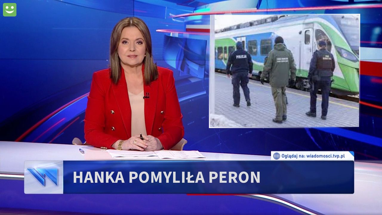 Hanka pomyliła peron