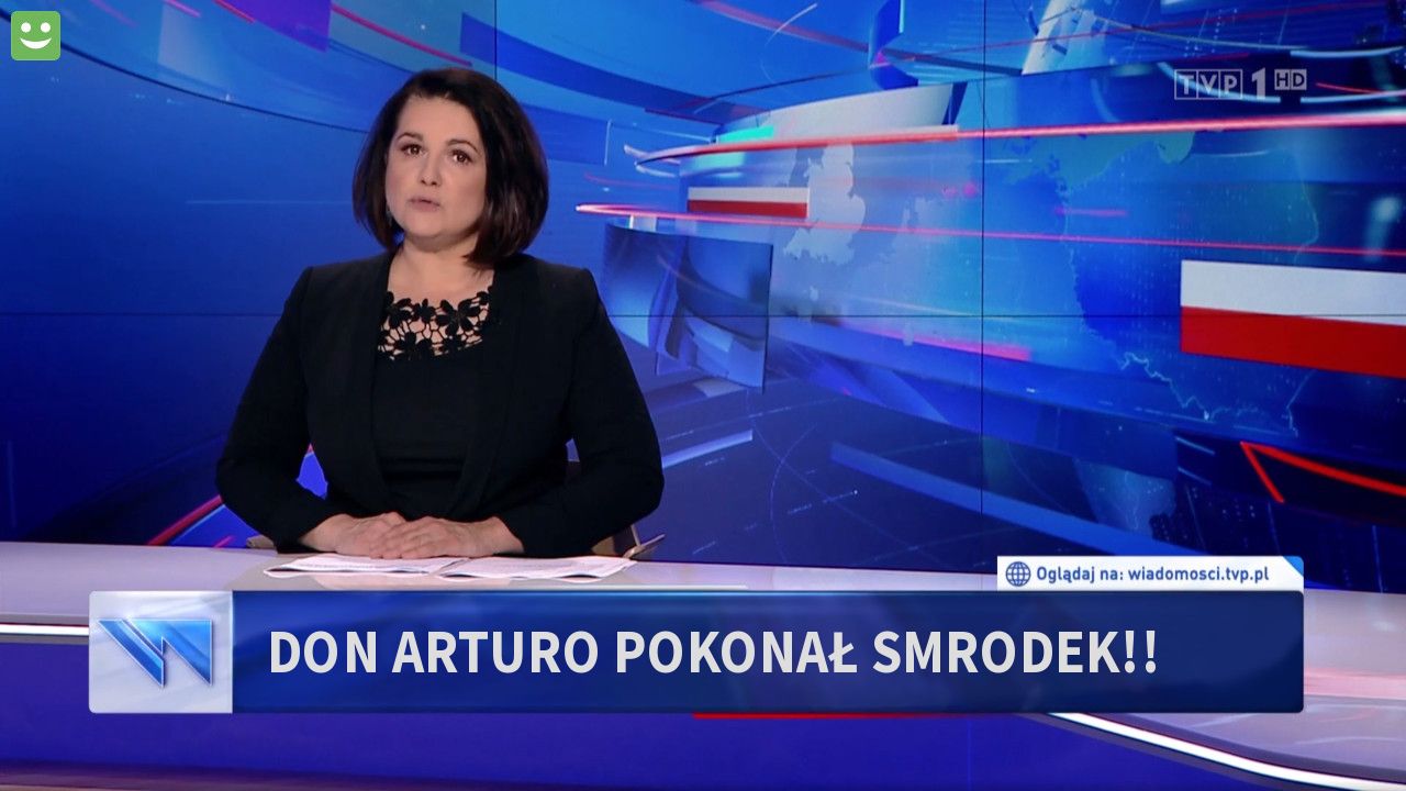 Don Arturo pokonał smrodek!!