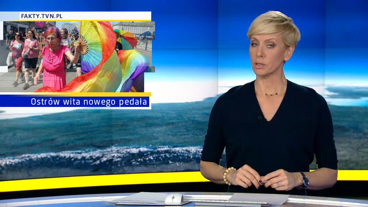 Ostrów wita nowego pedała