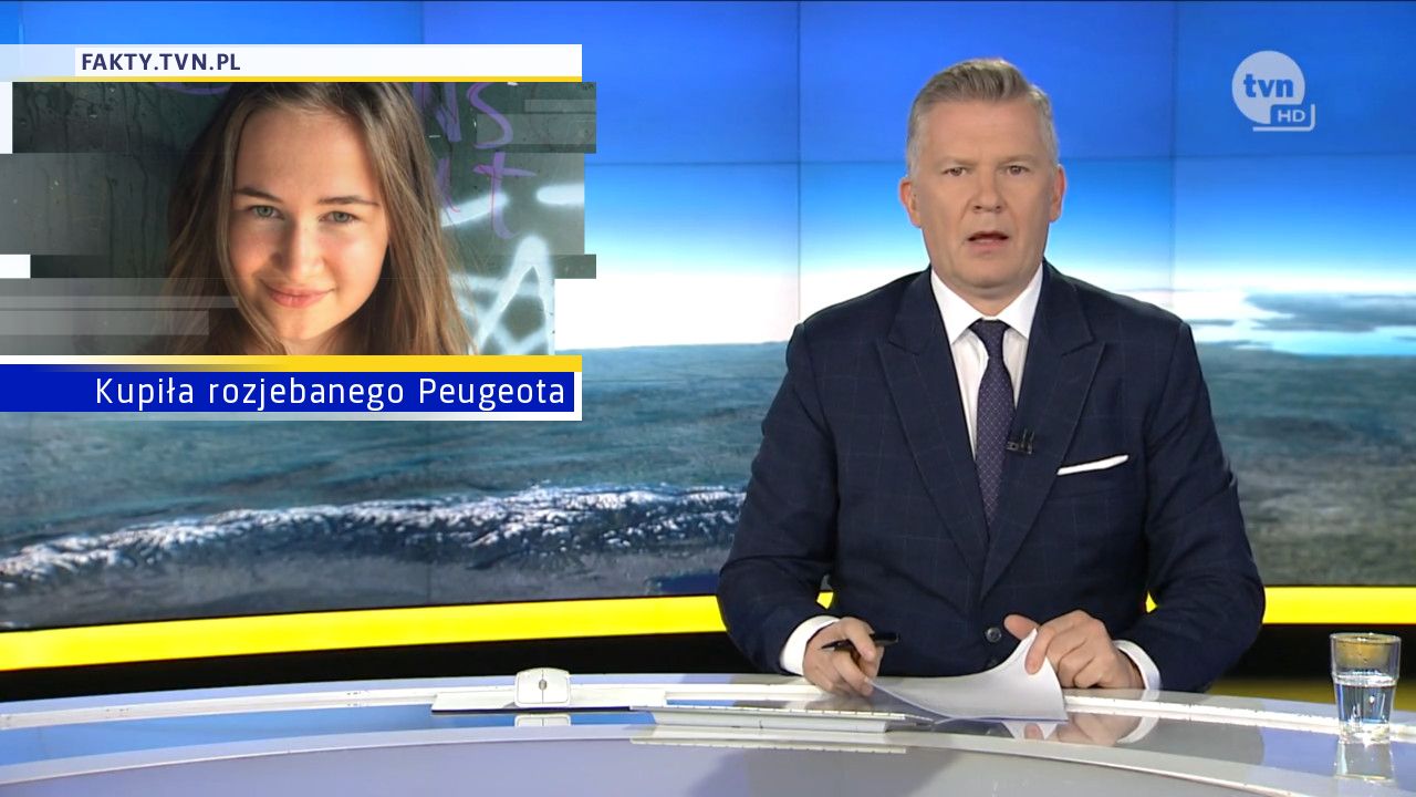 Kupiła rozjebanego Peugeota