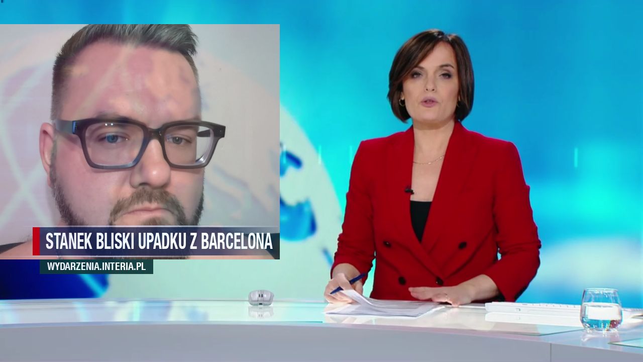 Stanek Bliski upadku z barcelona