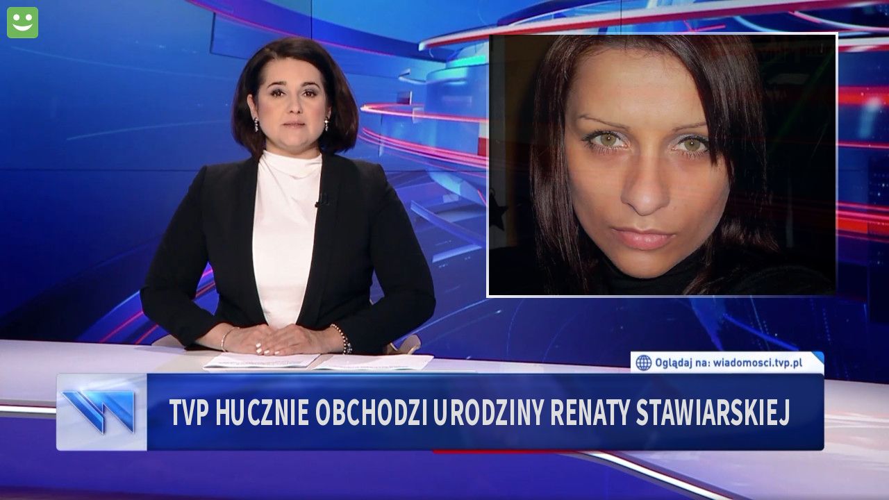 TVP hucznie obchodzi urodziny Renaty Stawiarskiej