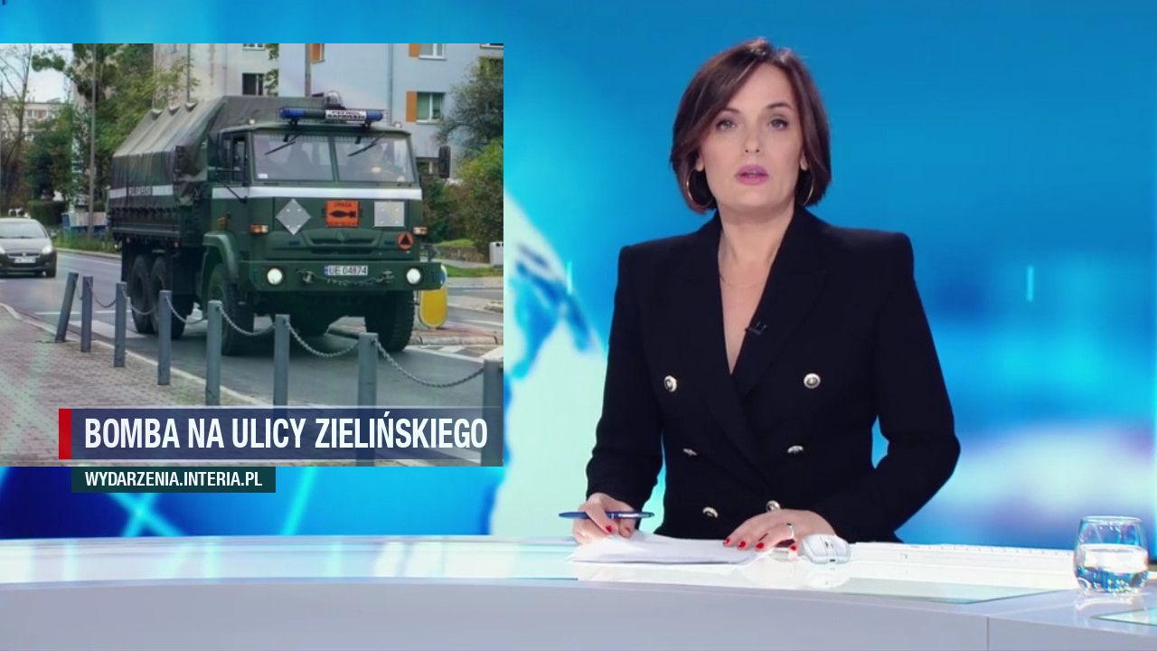 Bomba na ulicy zielińskiego