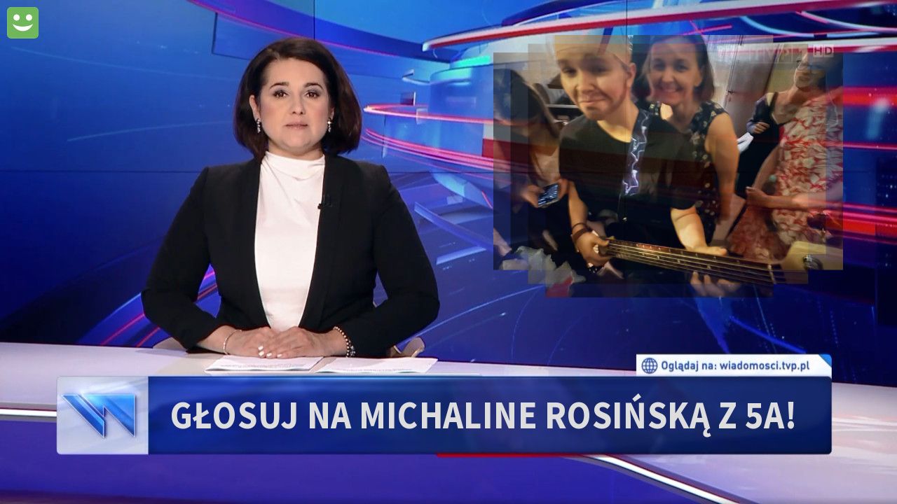 Głosuj na Michaline Rosińską z 5a!