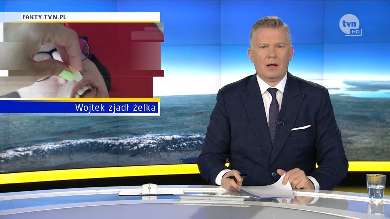 Wojtek zjadł żelka