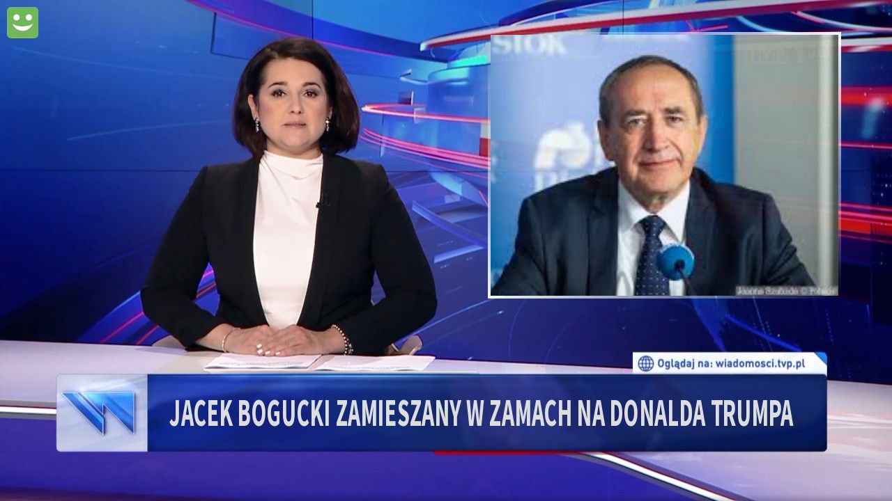 Jacek Bogucki zamieszany w zamach na Donalda Trumpa