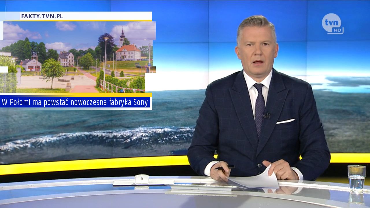 W Połomi ma powstać nowoczesna fabryka Sony 