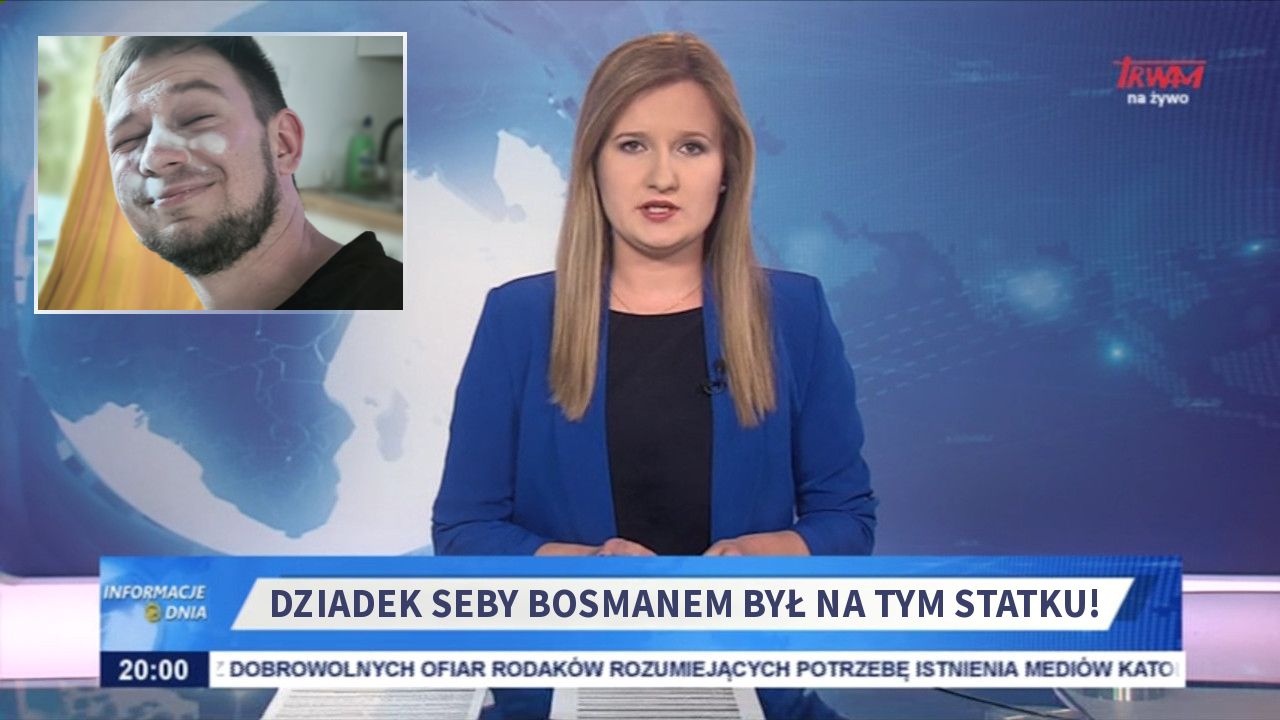 Dziadek Seby Bosmanem był na tym statku! 