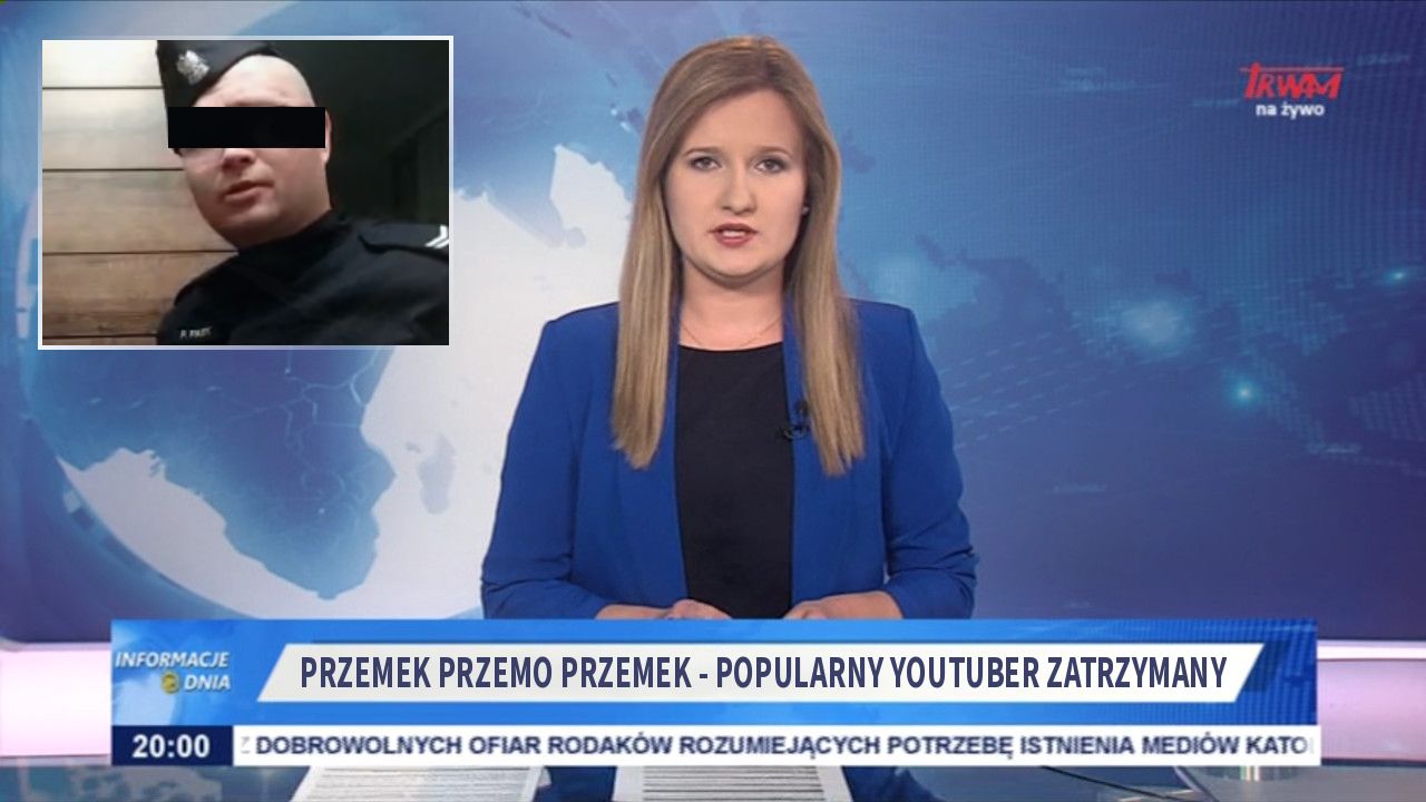 Przemek Przemo Przemek - popularny youtuber zatrzymany