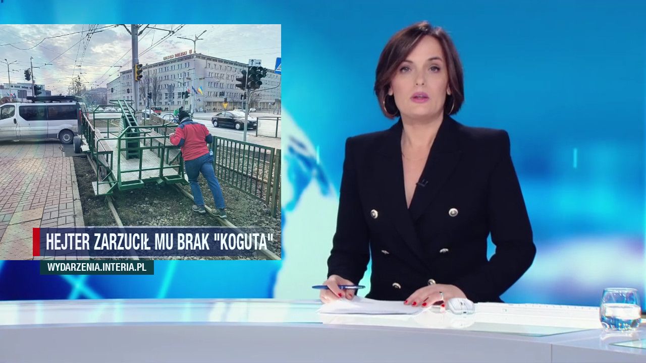 Hejter zarzucił mu brak "KOGUTA"