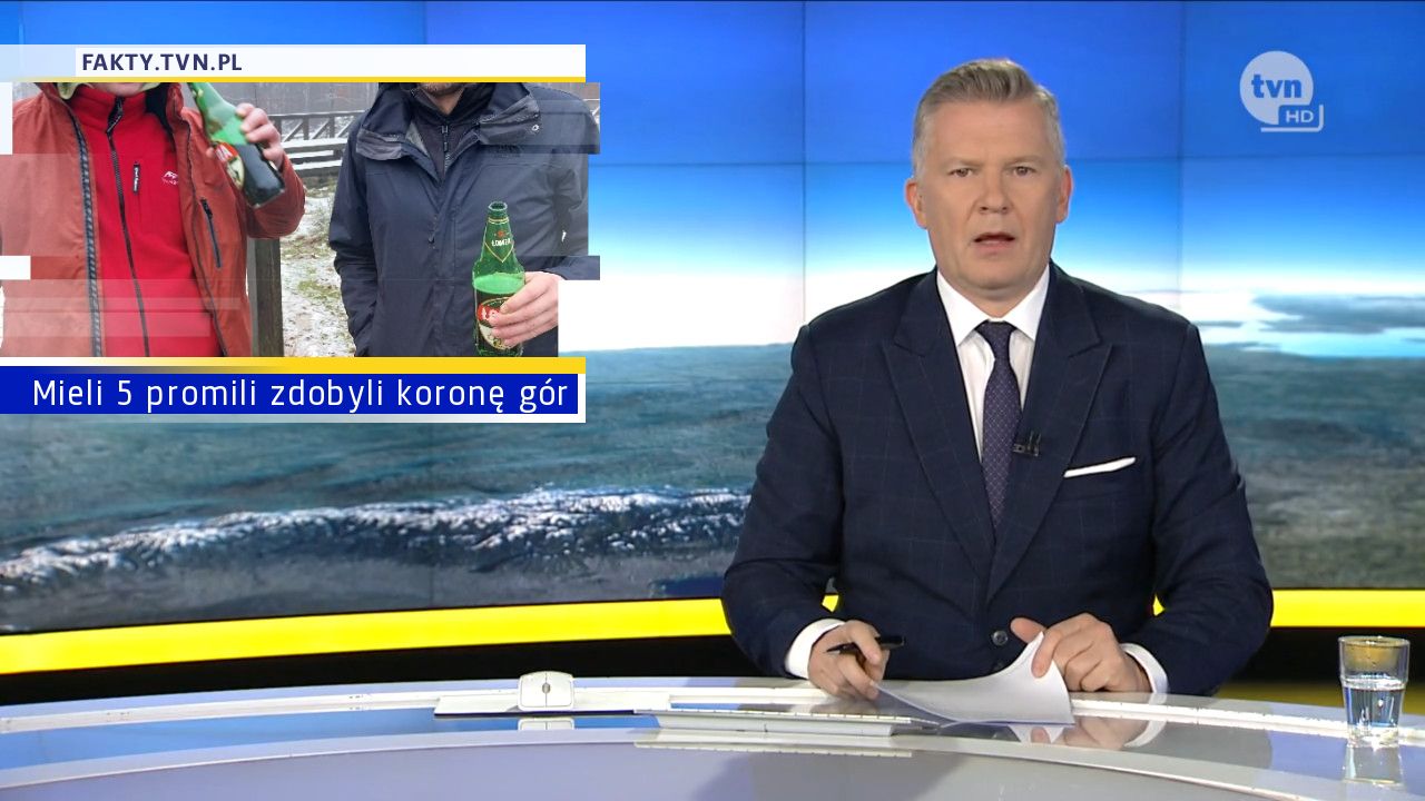 Mieli 5 promili zdobyli koronę gór