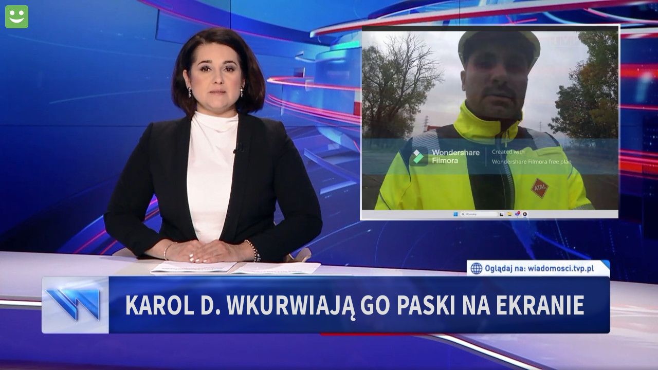 Karol D. Wkurwiają go paski na ekranie