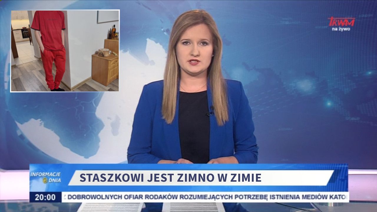 Staszkowi jest zimno w zimie