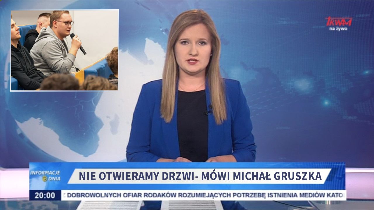 Nie otwieramy drzwi- Mówi Michał gruszka 