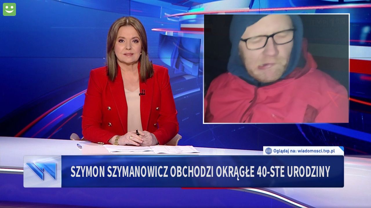 Szymon Szymanowicz obchodzi okrągłe 40-ste urodziny