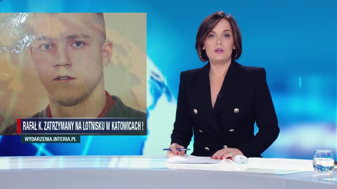 Rafał K. Zatrzymany na lotnisku w Katowicach !