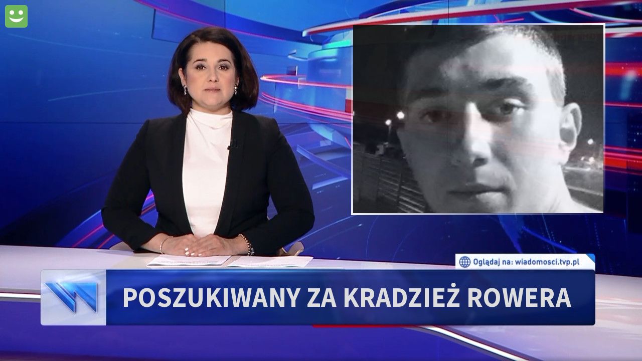 POSZUKIWANY ZA KRADZIEŻ ROWERA 