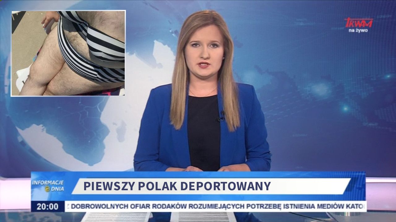 Piewszy Polak deportowany 