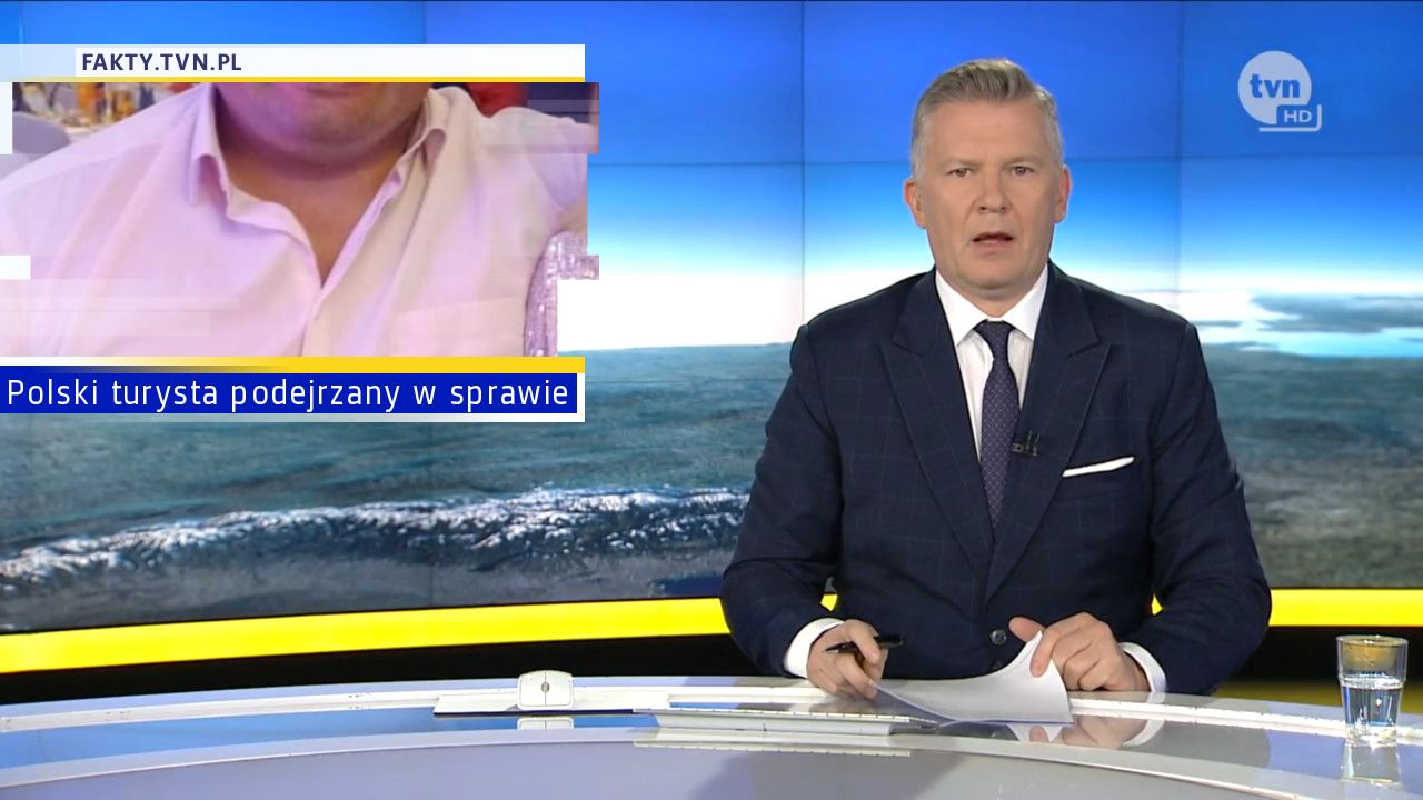 Polski turysta podejrzany w sprawie