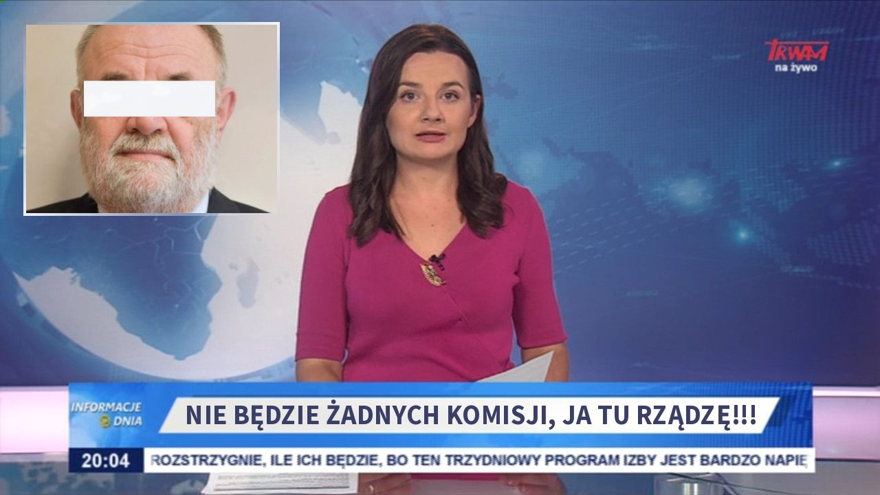 nie będzie żadnych komisji, ja tu rządzę!!!