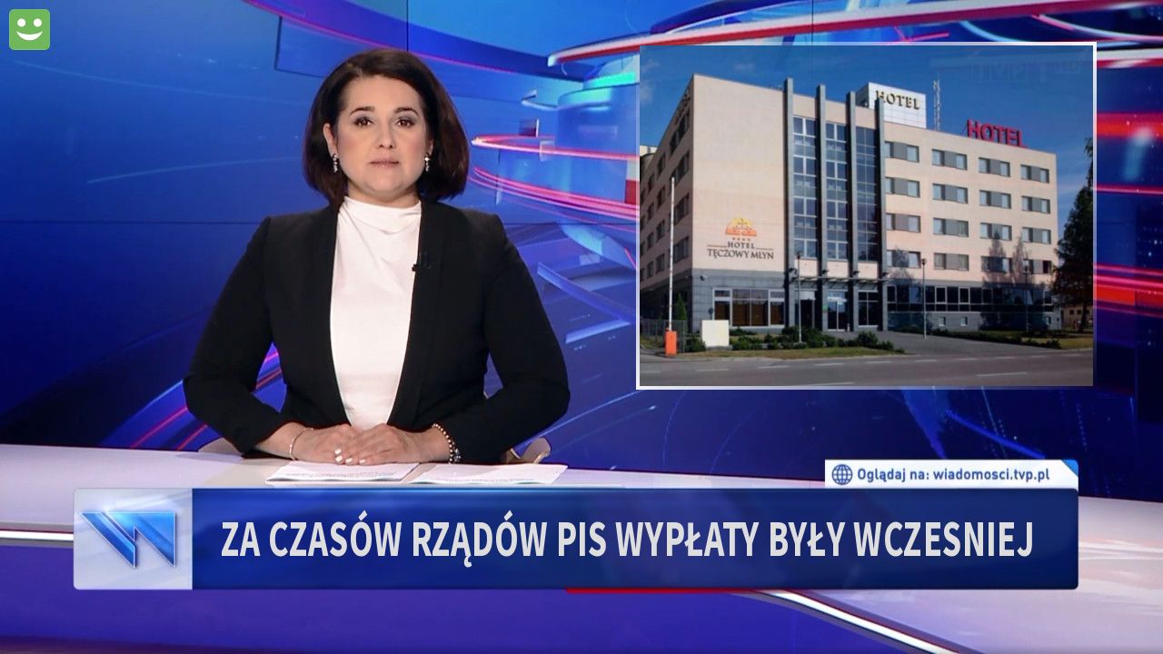 Za czasów rządów PiS wypłaty były wczesniej