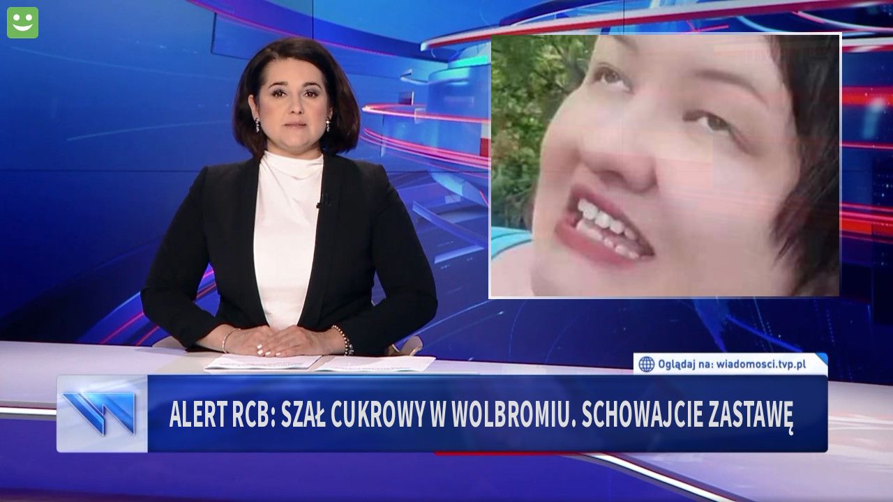 Alert rcb: Szał cukrowy w Wolbromiu. Schowajcie zastawę