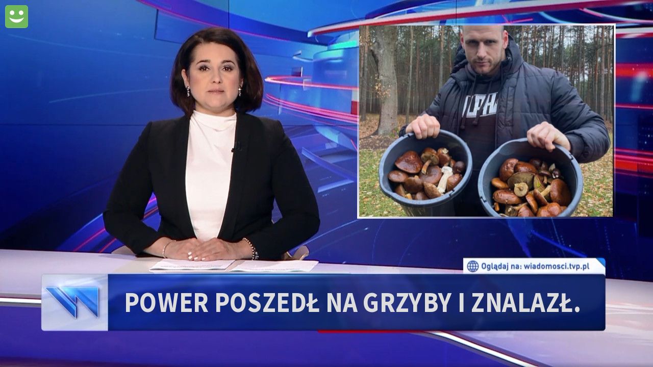 Power poszedł na grzyby i znalazł. 