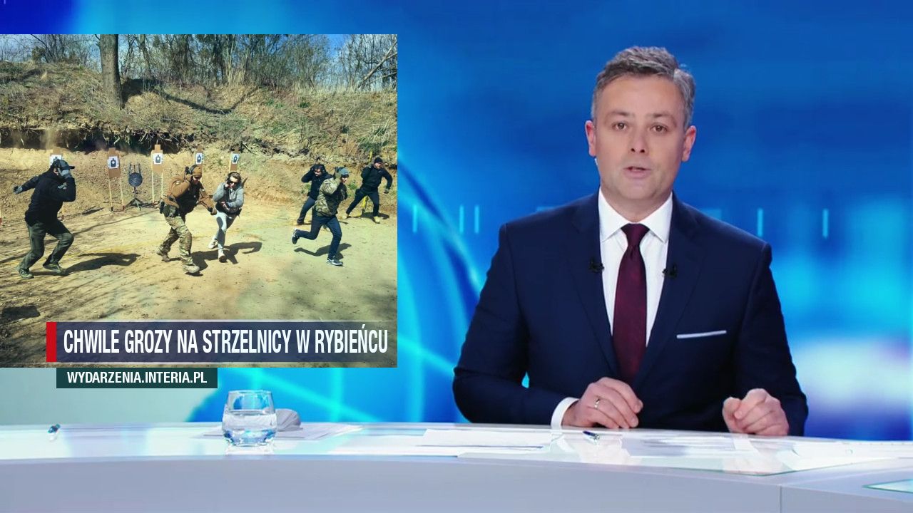 Chwile grozy na strzelnicy w Rybieńcu