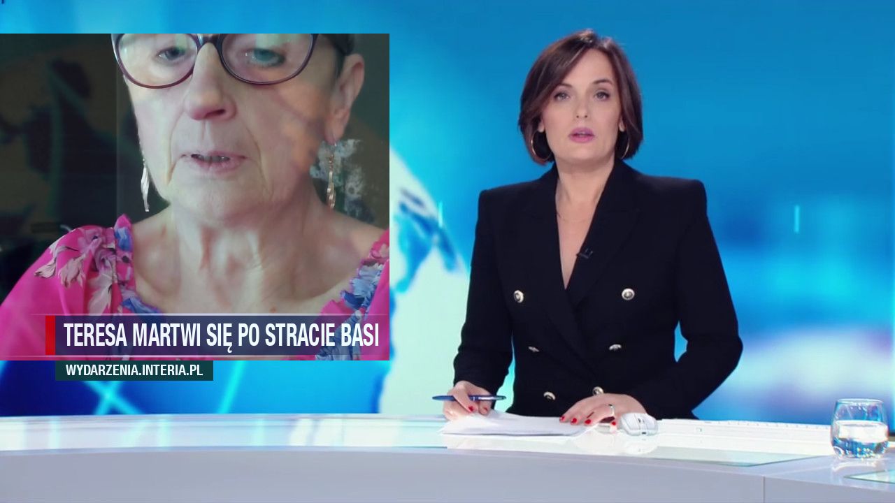 Teresa  martwi się po stracie basi