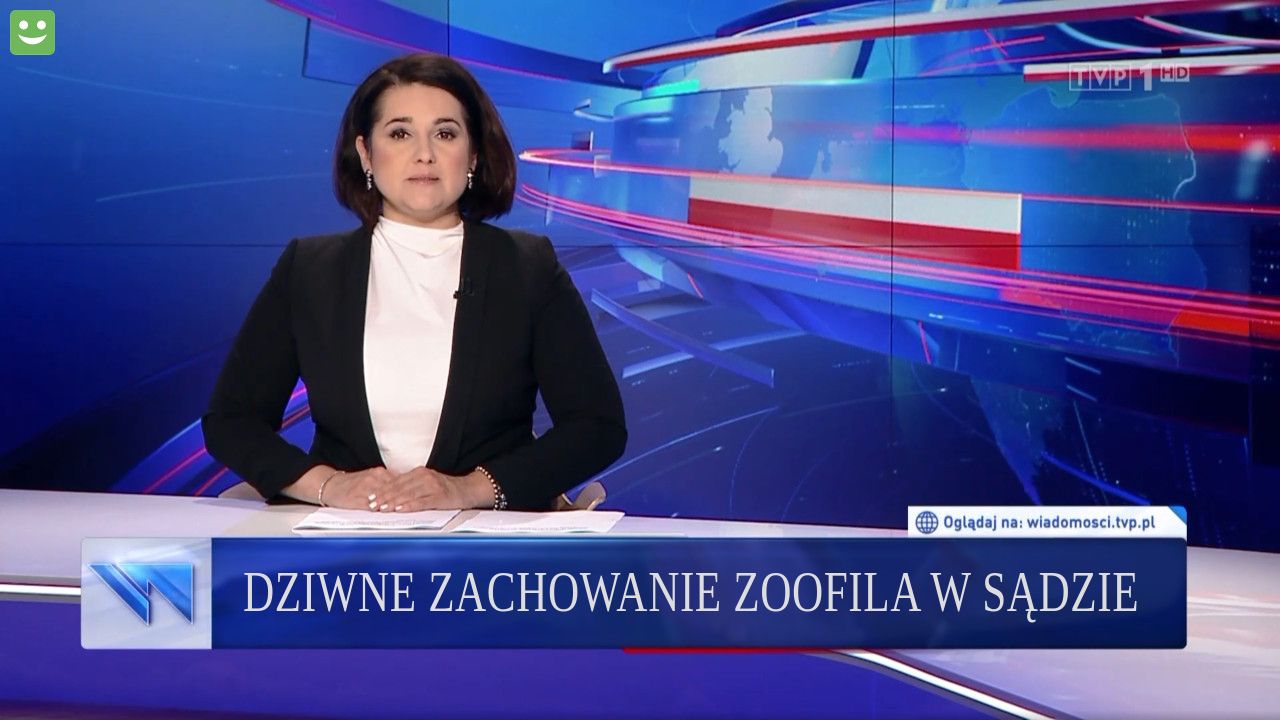 Dziwne zachowanie zoofila w sądzie 