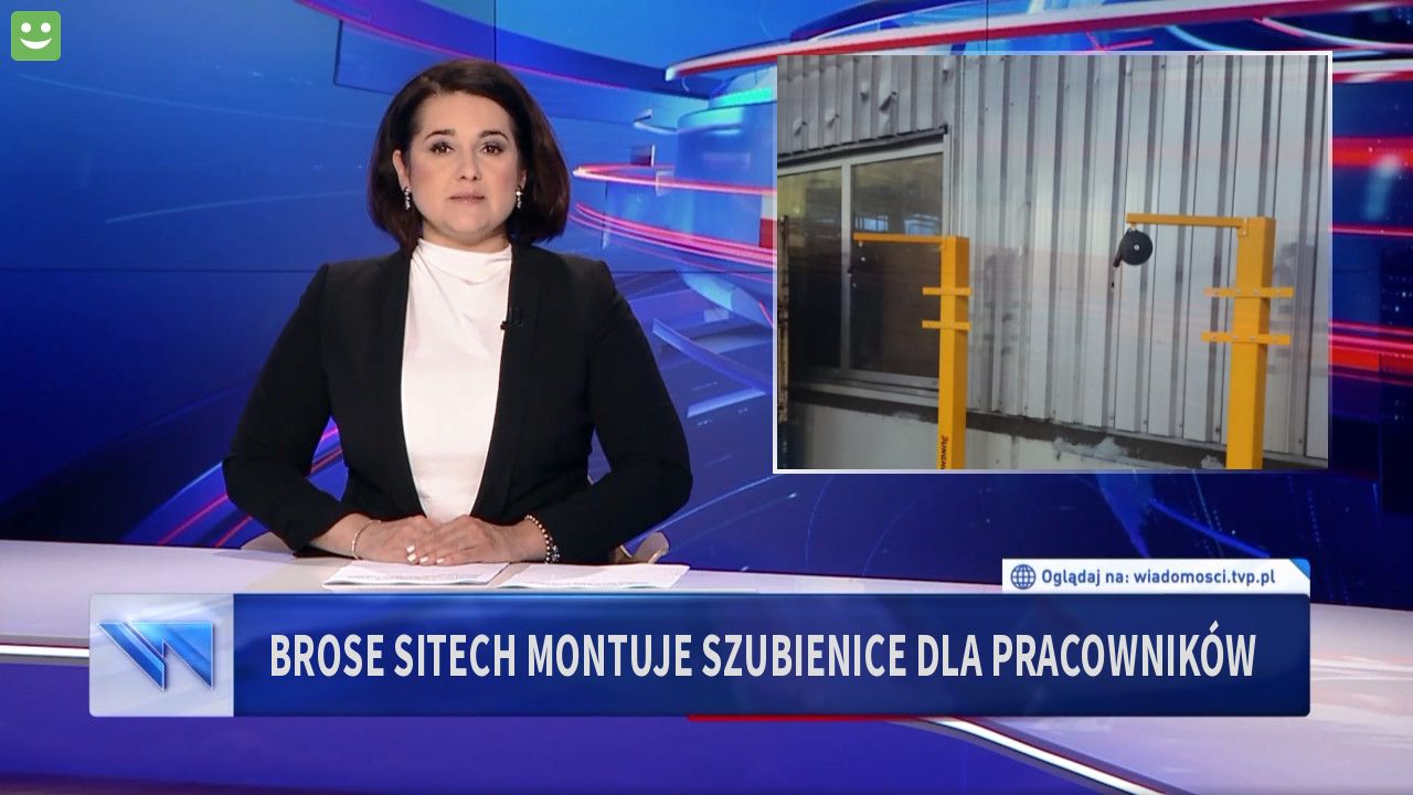 Brose Sitech montuje szubienice dla pracowników 