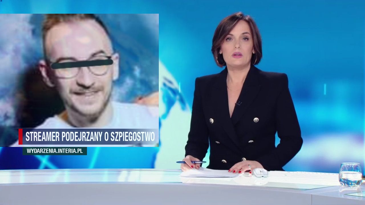 Streamer podejrzany o szpiegostwo