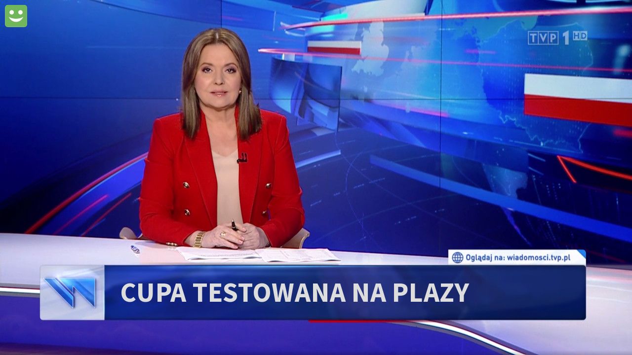 Cupa testowana na plazy