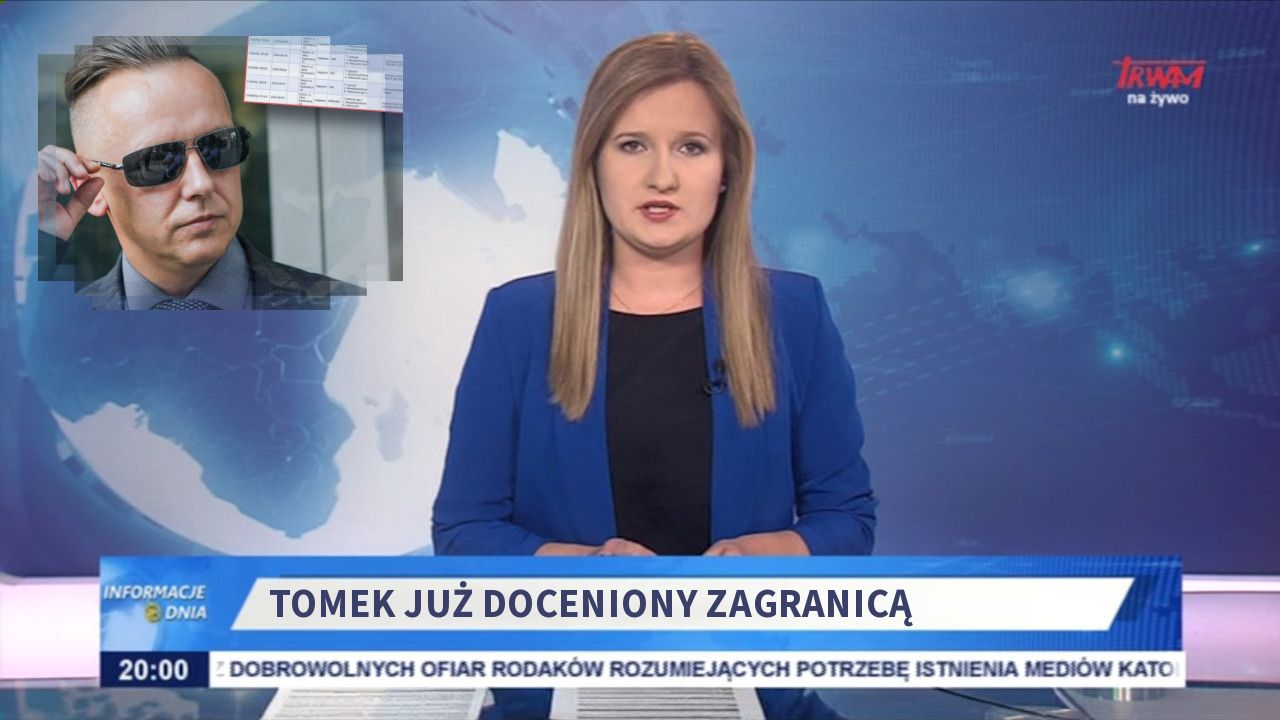 Tomek już doceniony  zagranicą