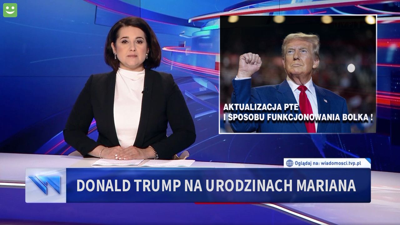 Donald Trump na Urodzinach mariana