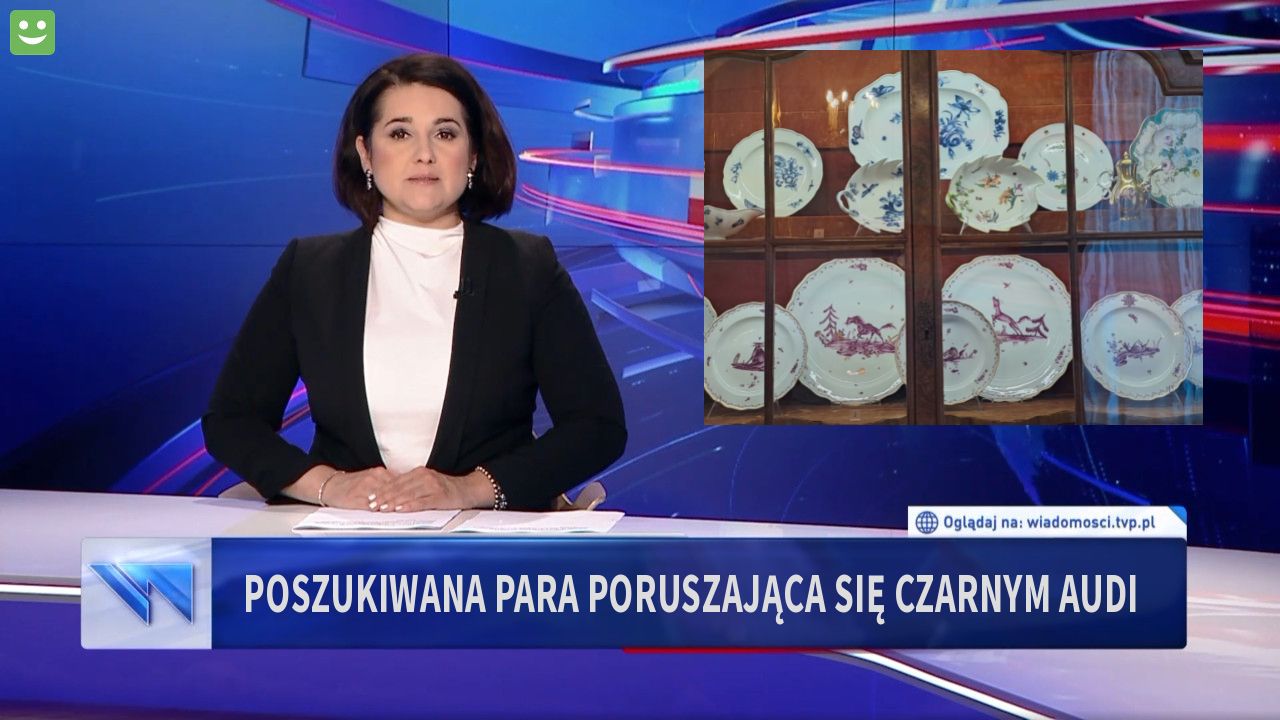 Poszukiwana para poruszająca się czarnym AUDI