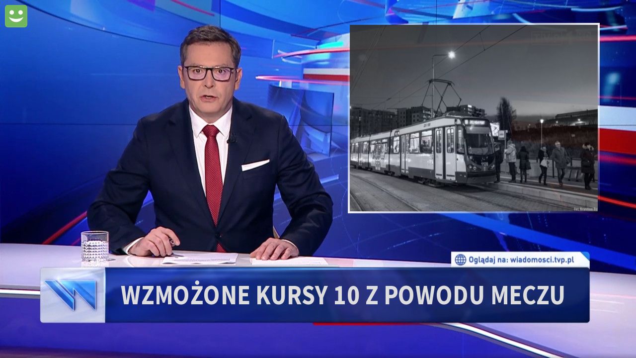 WZMOŻONE KURSY 10 Z POWODU MECZU