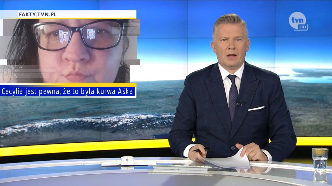 Cecylia jest pewna, że to była kurwa Aśka