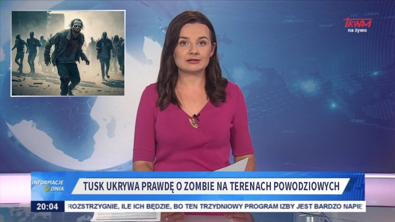 Tusk ukrywa prawdę o zombie na terenach powodziowych