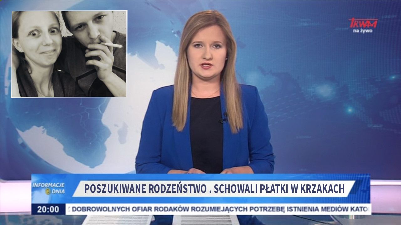 Poszukiwane rodzeństwo . Schowali płatki w krzakach 