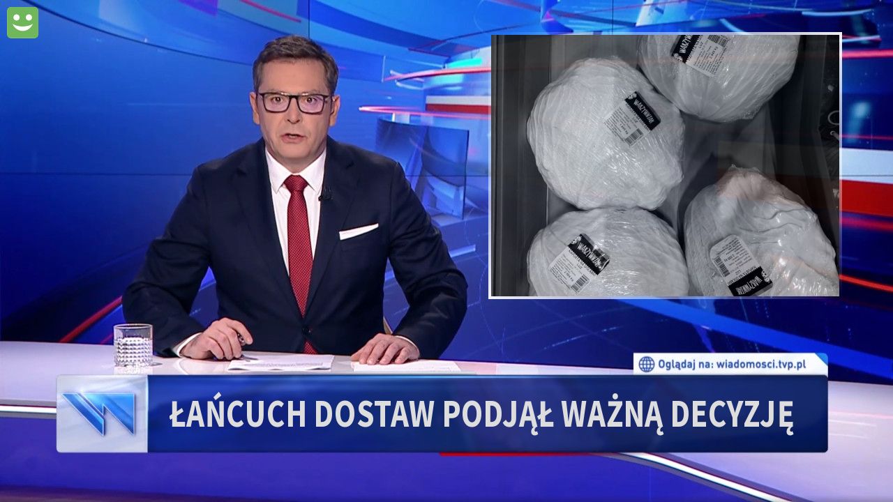 ŁAŃCUCH DOSTAW podjął ważną decyzję 