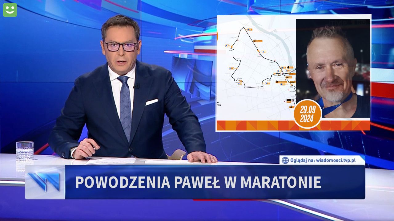 Powodzenia Paweł w maratonie