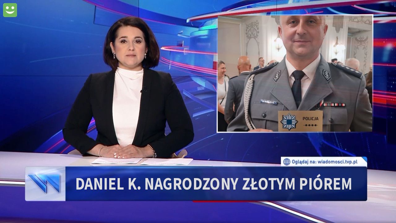 Daniel K. Nagrodzony Złotym Piórem