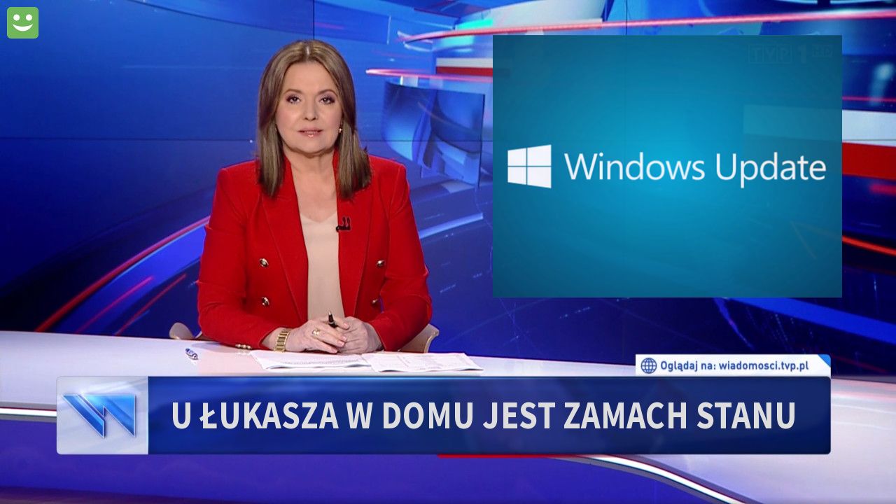 U Łukasza w domu jest zamach stanu